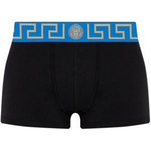 Versace, Heren, Ondergoed, Zwart, Maat: M Katoen,