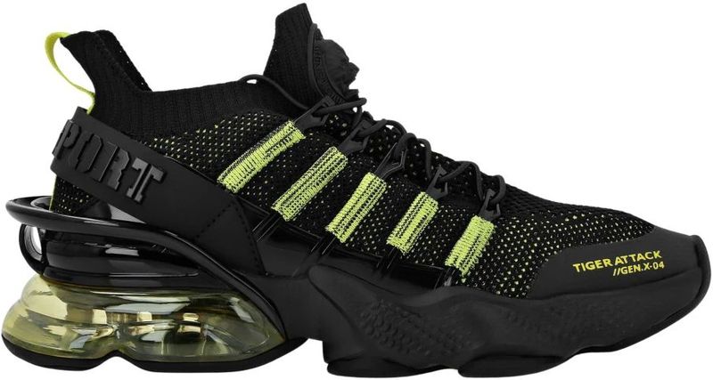 Plein Sport, unisex, Schoenen, Zwart, Maat: 35 EU Vinyl,