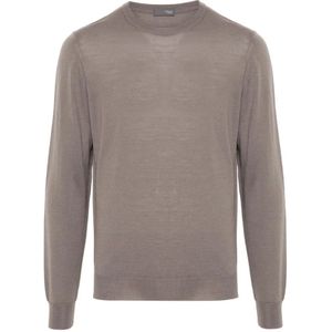 Drumohr, Heren, Truien, Grijs, Maat: XL Wol,