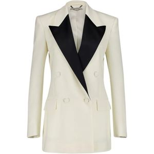 Stella McCartney, Dames, Jassen, Wit, Maat: XS Wol,