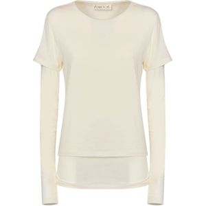 Phisique du Role, Dames, Tops, Wit, Maat: S Viscose,