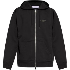 Givenchy - Zip-through Hoodie - Blauw - Katoen