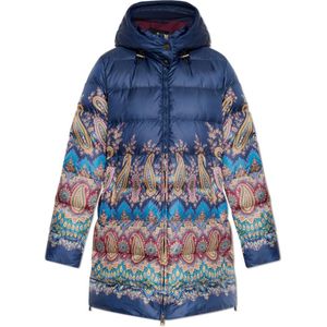 Etro, Dames, Jassen, Blauw, Maat: M Poliester,