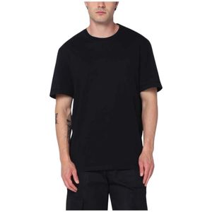 Golden Goose, Heren, Tops, Zwart, Maat: S Katoen,