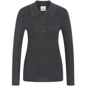 Heartmade, Dames, Tops, Grijs, Maat: XS Wol,