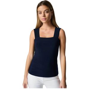 Joseph Ribkoff, Dames, Tops, Blauw, Maat: S