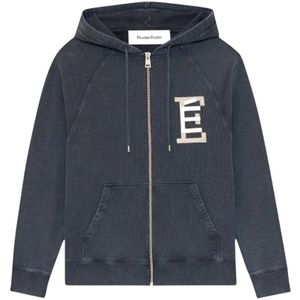 Études, Heren, Sweatshirts & Hoodies, Blauw, Maat: S Katoen,