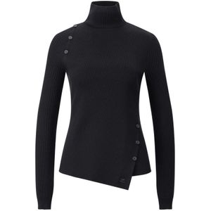 Courrèges, Dames, Truien, Zwart, Maat: S