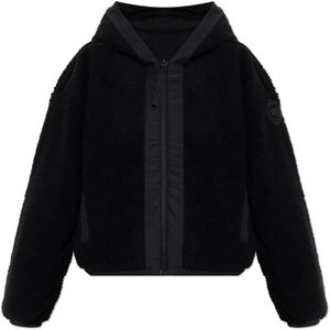 Canada Goose, Dames, Jassen, Zwart, Maat: L Wol,