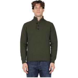 Dondup, Heren, Truien, Groen, Maat: M Wol,