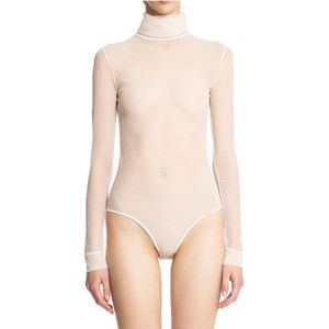 Maison Margiela, Dames, Tops, Wit, Maat: S Nylon,