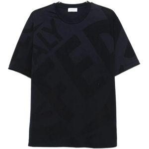 Ferragamo, Heren, Tops, Blauw, Maat: 2XL