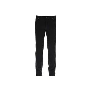 Fendi Slim-Fit Denim Jeans , Black , Heren , Maat: W33