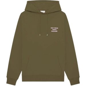 Drole de Monsieur, Heren, Sweatshirts & Hoodies, Groen, Maat: XL Katoen,