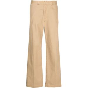 Levi's, Dames, Broeken, Beige, Maat: W27 Katoen,