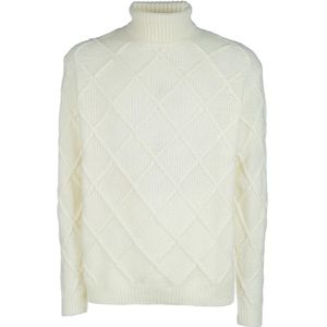 Daniele Fiesoli, Heren, Truien, Wit, Maat: M Wol,