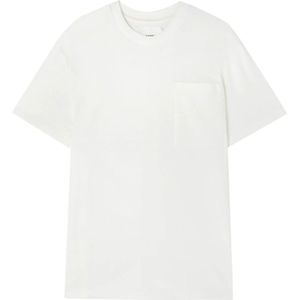 Jil Sander, Heren, Tops, Wit, Maat: S Katoen,