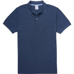 Brooks Brothers, Heren, Tops, Blauw, Maat: S Piqué,