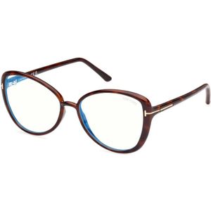 Tom Ford, unisex, Accessoires, Bruin, Maat: 55 MM