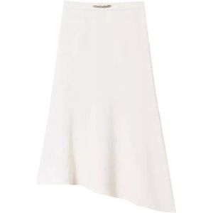 Twinset, Dames, Rokken, Wit, Maat: M