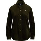 Ralph Lauren - Overhemden - Groen - Katoen - Geweven Sportshirt
