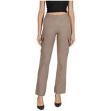 Cargobroek - Effen - Knitwear - Regular Fit - Mid Waist