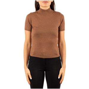 Max Mara Studio, Dames, Truien, Bruin, Maat: S