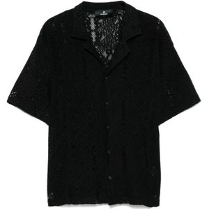 Represent, Heren, Overhemden, Zwart, Maat: L