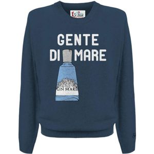 MC2 Saint Barth, Heren, Truien, Blauw, Maat: S