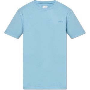 Etro, Heren, Tops, Blauw, Maat: 2XL Katoen,