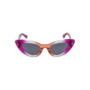 Dsquared2 D2 Zonnebril 0092/S , Purple , Dames , Maat: 51 MM