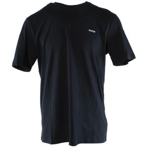 Hugo, Heren, Tops, Blauw, Maat: S Katoen,