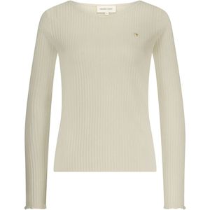 Fabienne Chapot, Dames, Truien, Beige, Maat: S Nylon,