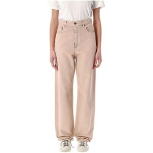 Golden Goose, Dames, Jeans, Roze, Maat: W25 Katoen,