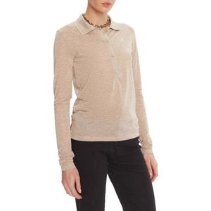 Patrizia Pepe, Dames, Truien, Beige, Maat: XS Synthetisch,