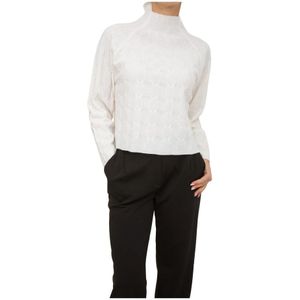 Marella, Dames, Truien, Wit, Maat: S Wol,