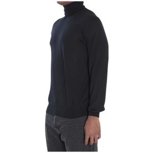 Saint Laurent, Heren, Truien, Zwart, Maat: M Wol,