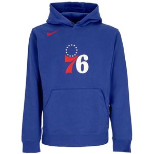 Nike NBA Club Hoodie Rush Blue , Blue , Heren , Maat: M