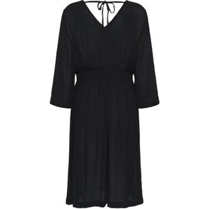 Kaffe Jurk 'KAmariah Amber'  zwart