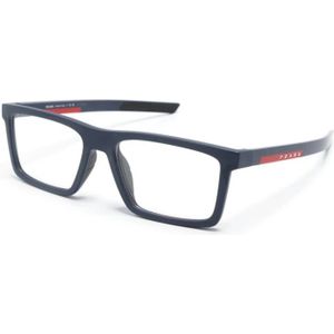 Prada, Heren, Accessoires, Blauw, Maat: 56 MM