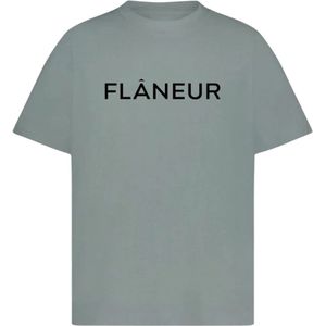 Flâneur, Heren, Tops, Grijs, Maat: XS