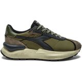 Diadora - Mercury Elite - Herensneakers - Zwart/Grijs/Wit - Stof/Leer/Suède