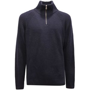 Brooksfield, Heren, Truien, Blauw, Maat: XL Wol,