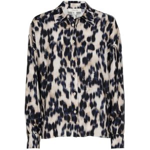 Marie Méro, Dames, Blouses & Shirts, Veelkleurig, Maat: S Viscose,