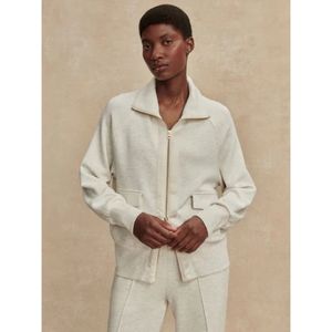 Varley, Dames, Sweatshirts & Hoodies, Beige, Maat: M Satijn,