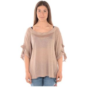 Liu Jo, Dames, Blouses & Shirts, Roze, Maat: M Viscose,