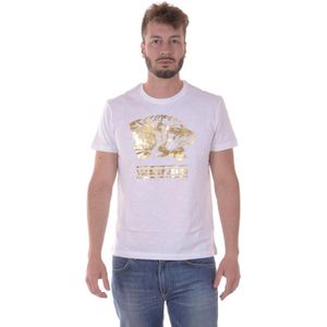 Versace Jeans Couture, Heren, Tops, Wit, Maat: S Jersey,