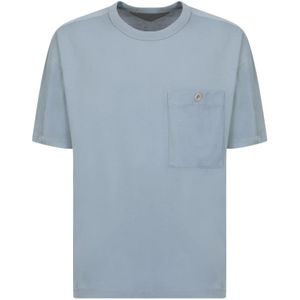 Ten C, Heren, Tops, Blauw, Maat: M