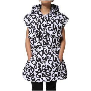 Dolce & Gabbana, Dames, Jassen, Wit, Maat: S Poliester,