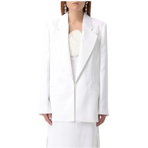Genny - Blazer - Wit - Polyester